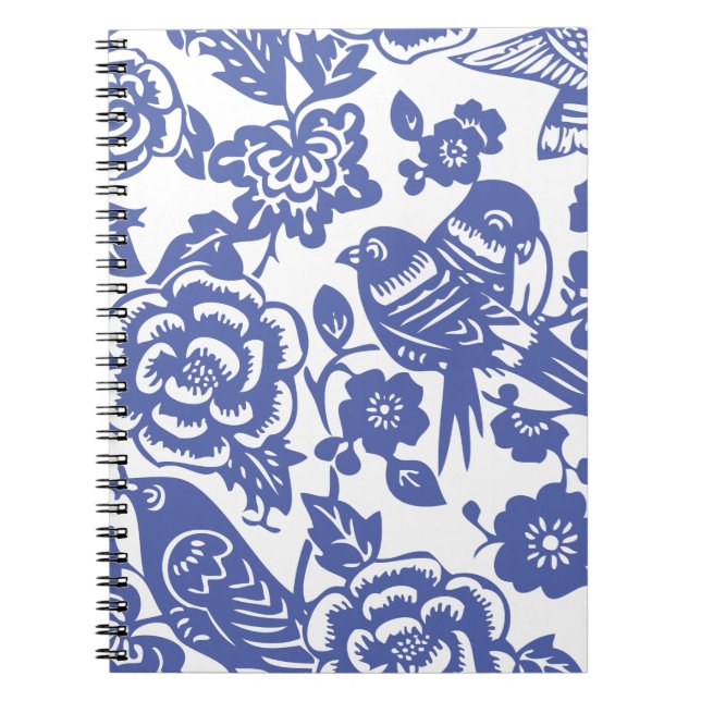 Chinese Porcelain Pattern Notebook (Front)