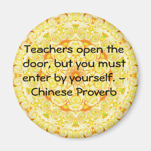 Chinese Proverb Magnet