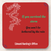 Chinese Proverbs - Survived the Storm. 