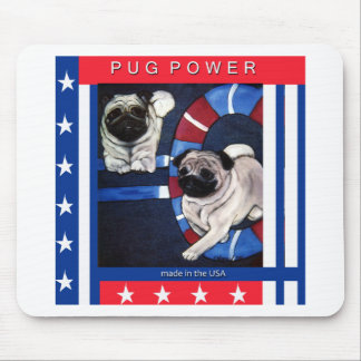Chinese Pug Agility Design Mouse Pad