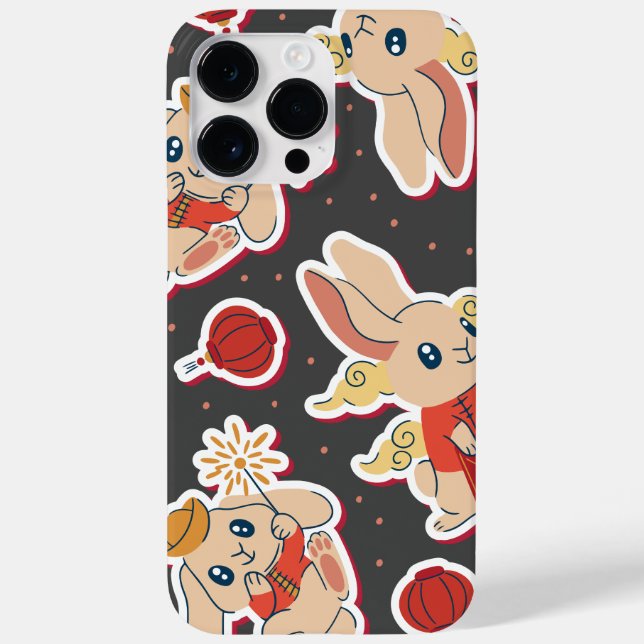 Chinese Rabbit - Zodiac Animals Case-Mate iPhone Case (Back)