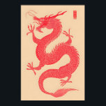 Chinese Red Dragon Art Print – Traditional<br><div class="desc">Chinese Red Dragon Art Print – Traditional Mythical Wall Art Asian Symbolism Poster 1 japandi wall art, mount fuji print, mid century modern, bauhaus poster, abstract geometric art, vintage racing poster, formula 1 decor, retro grand prix, minimalist botanical, tropical floral art, retro travel poster, vintage food print, custom sports poster,...</div>
