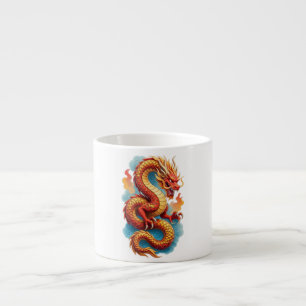 Chinese Red Dragon Fiery Illustration-67566 Hoodie Espresso Cup