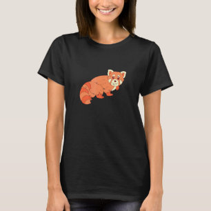 Chinese Red Panda Wildlife Forest Animal China Red T-Shirt