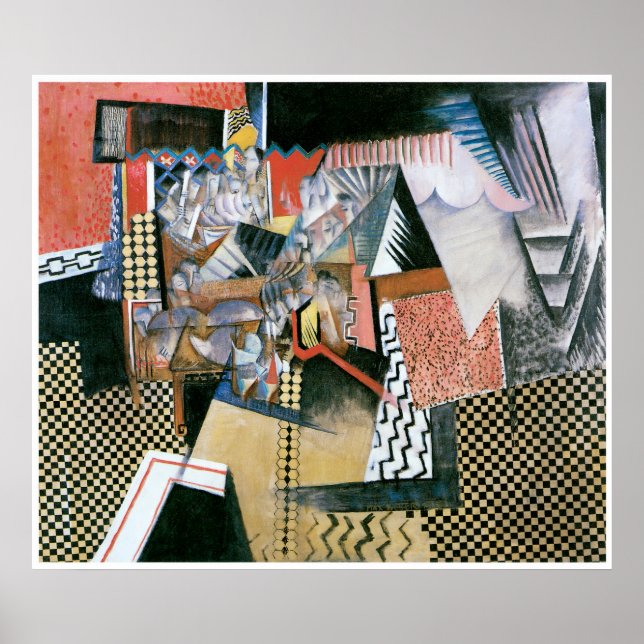 Chinese Restraurant, Max Weber Poster (Front)