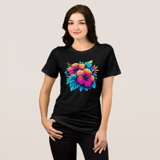 Chinese Roses Tri-Blend Shirt
