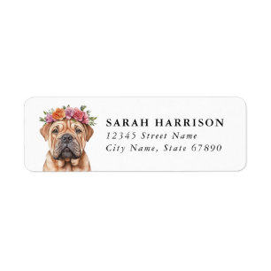 Chinese Shar Pei Address Labels