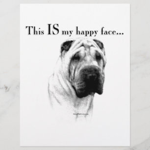 Chinese Shar Pei Happy Face