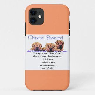 Chinese Shar-Pei Heritage Of Love iPhone 11 Case