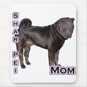 Chinese Shar-Pei Mom 4 Mouse Pad