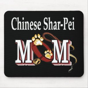 Chinese Shar-pei Mom Gifts Mouse Pad