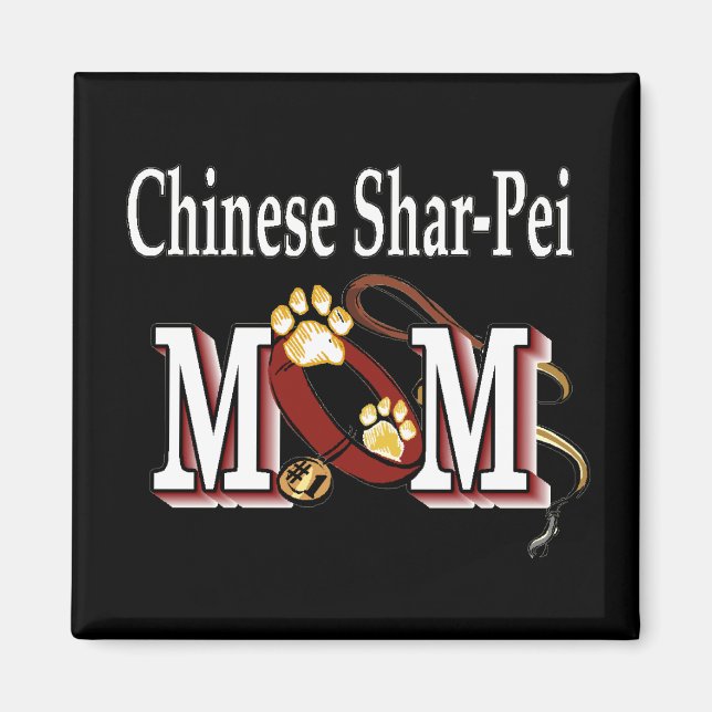chinese shar-pei mom Magnet (Front)