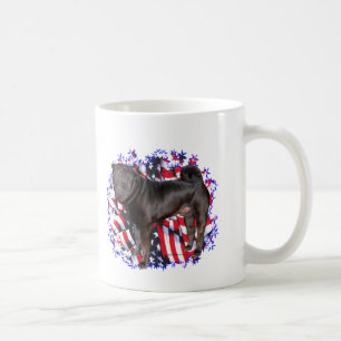 Chinese Shar-Pei Patriot Coffee Mug