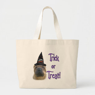 Chinese Shar-Pei Trick Large Tote Bag