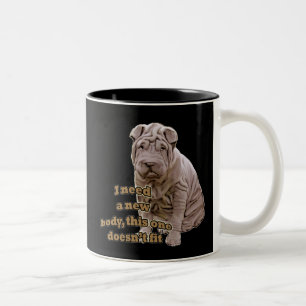 Chinese shar Pei Two-Tone Coffee Mug