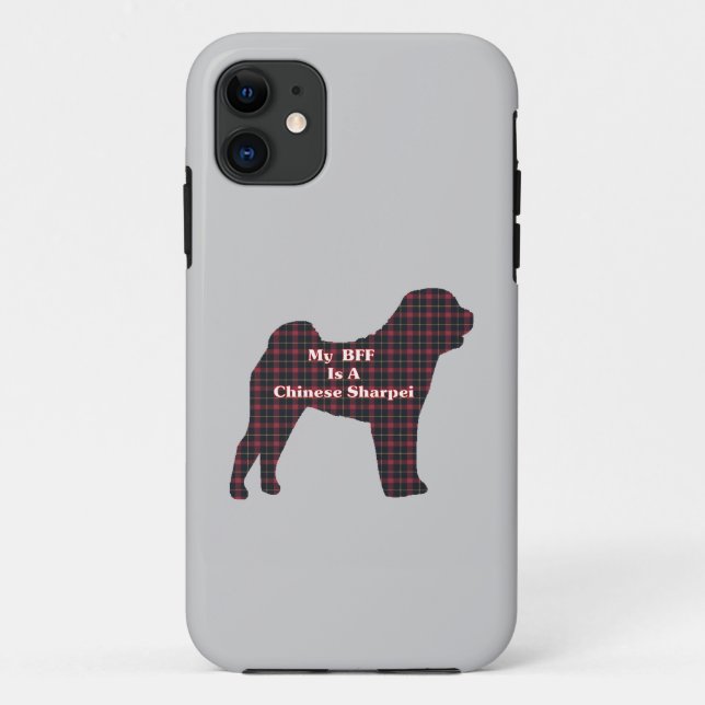Chinese Sharpei BFF Case-Mate iPhone Case (Back)