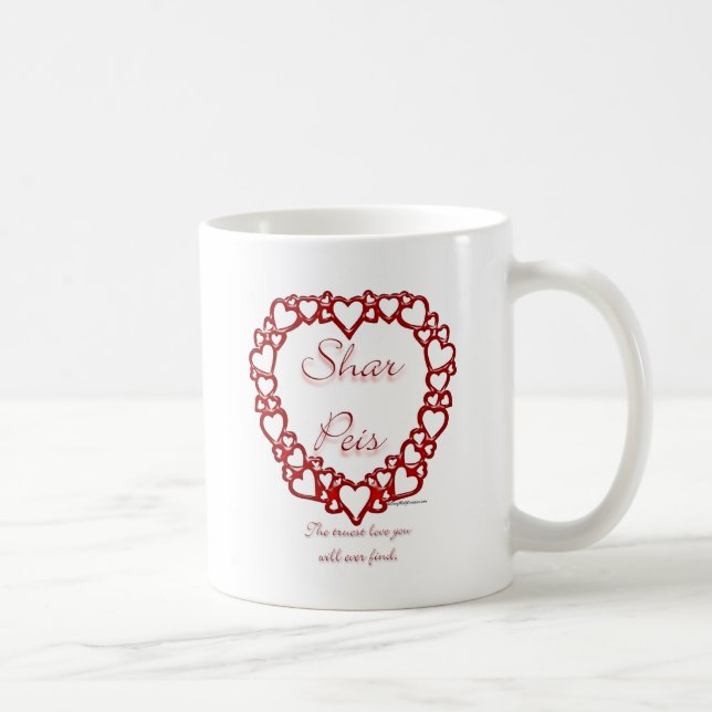 Chinese Sharpei True Love Coffee Mug (Right)