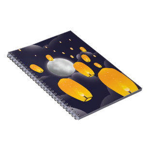 Chinese Sky Lanterns Notebook