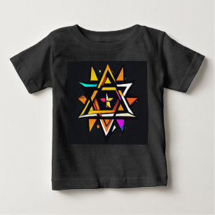 Chinese Square Print T-shirt" Baby T-Shirt