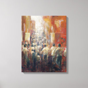 Chinese Street 1992 Canvas Print
