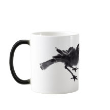 Chinese stucco art with bird