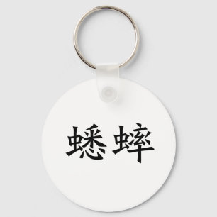 Chinese Symbol for cricket Keychain
