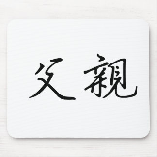 Chinese Symbol for father Mouse Pad