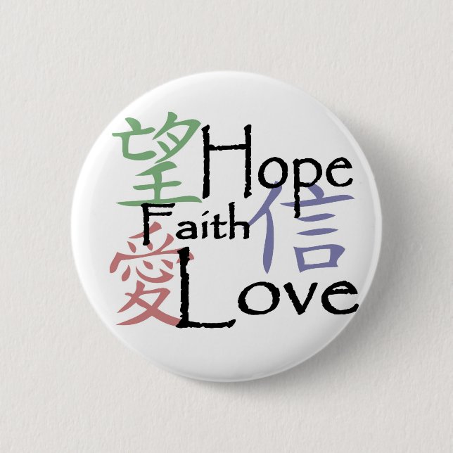 'Chinese symbols'  button (Front)