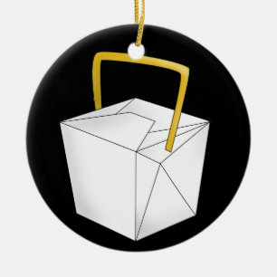 Chinese Take Out - SRF Ceramic Ornament