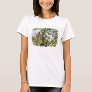 Chinese Temple, Kew Gardens, plate 13 from 'Kew Ga T-Shirt