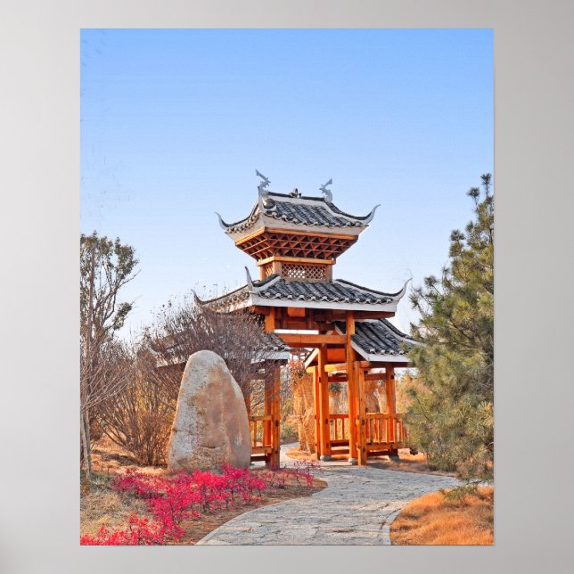 Chinese Temple Poster (Front)