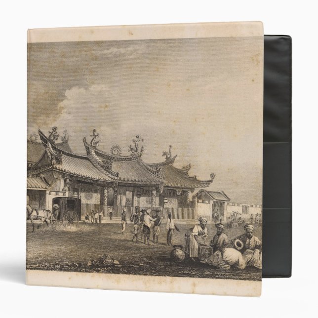 Chinese Temple, Singapore Binder (Front/Inside)