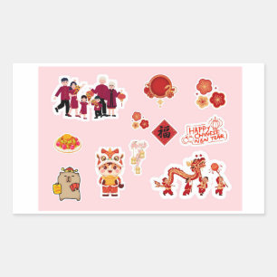 Chinese Theme Digital Stickers   Country Edition