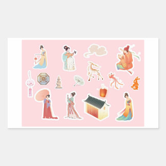 Chinese Theme Digital Stickers  | Country Edition
