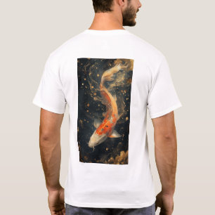 Chinese Traditional Culture Carp Jumping T-Shirt