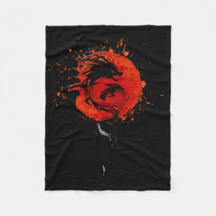 Chinese Traditional New Year - Year Of The Dragon  Fleece Blanket
