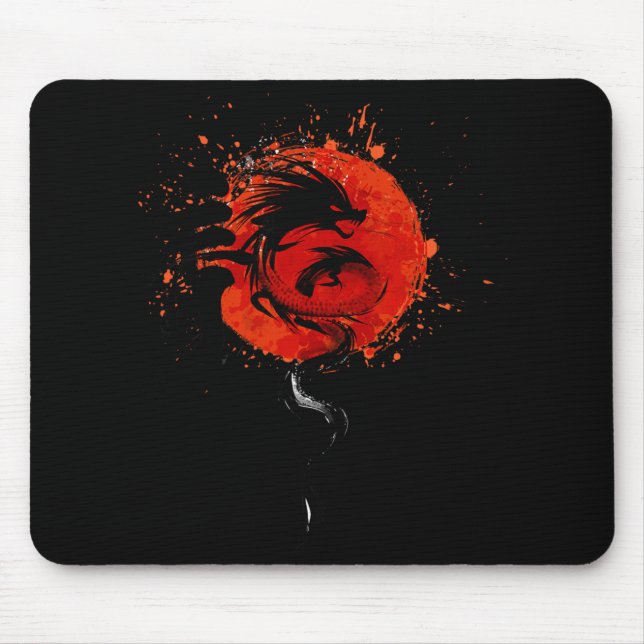 Chinese Traditional New Year - Year Of The Dragon  Mouse Pad (Front)
