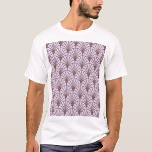 Chinese Traditional: Retro Pattern Background. T-Shirt