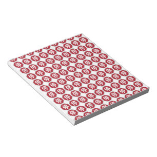 Chinese Traffic Stop Hanzi Street Sign 停 Notepad