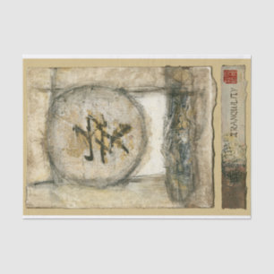 Chinese Tranquillity Painting by Mauro Tissue Paper