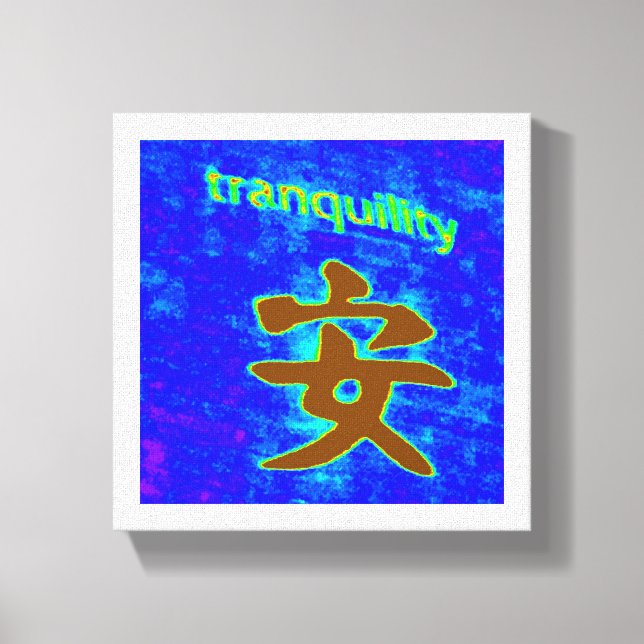 chinese tranquillity wrapped canvas (Front)