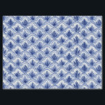 Chinese Vintage Shell Pattern Blue and White Tissue Paper<br><div class="desc">"Chinese Vintage Shell Pattern Blue and White Tissue Paper."  Classic Chinese decorate leaf and shell pattern was hand painted watercolor in watercolor on canvas by internationally licensed artist and designer,  Audrey Jeanne Roberts,  copyright.</div>