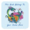 Chinese Water Dragon Koi Fish Bookplate
