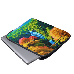 Chinese Waterfall Laptop Sleeve