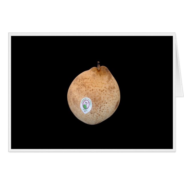 Chinese Ya Pear (Front Horizontal)