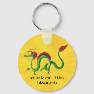 Chinese Year of The Dragon Keychain