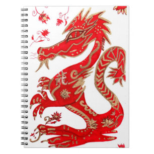Chinese Year of the Dragon Notebook