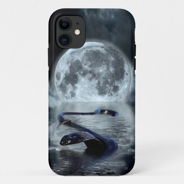 Chinese Year of the Snake Water Snake Black Snake Case-Mate iPhone Case (Back)