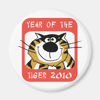 Chinese Year of The Tiger 2010 Magnet
