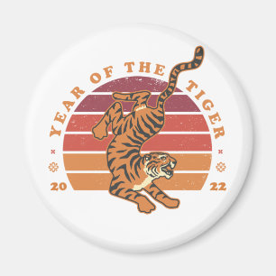 Chinese Year of the Tiger 2022 Magnets